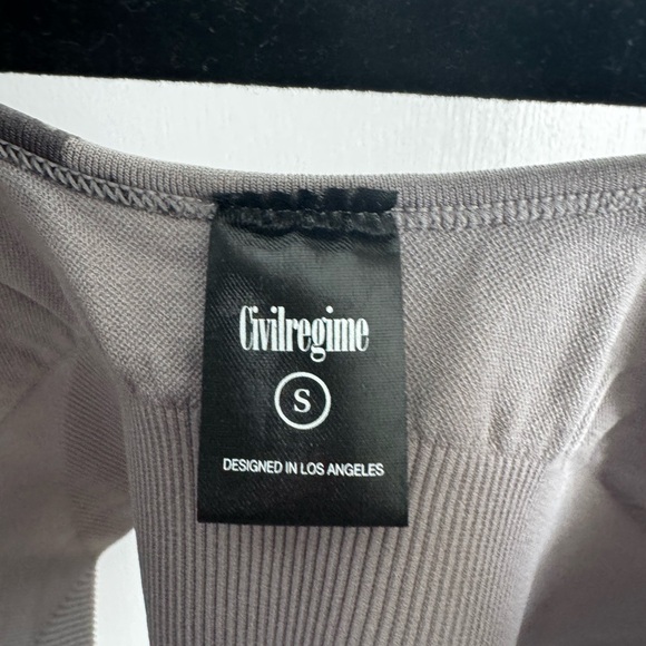 Civil Regime Gray and Black Women's Bra - Picture 3 of 3